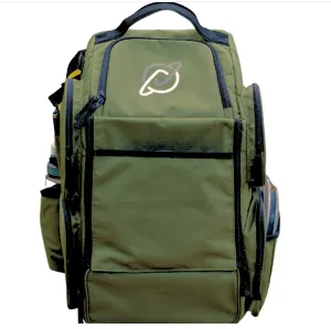 Discology Disc Golf IZZO Bag - Disc Golf Backpack - 26  Disc Capacity - Large Storage Capacity - Durable, Water and Tear Resistant
