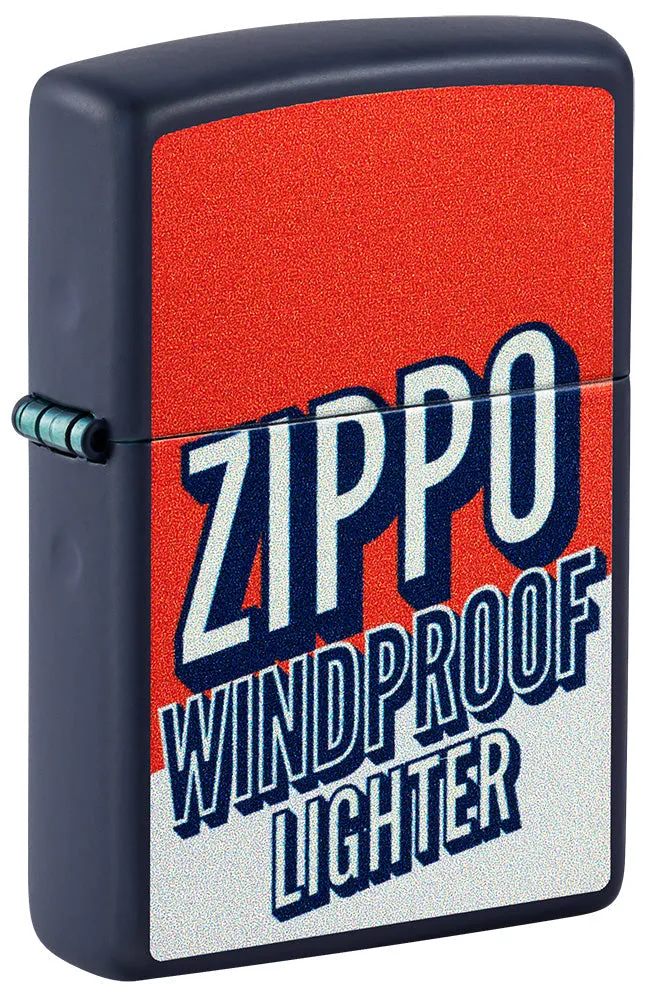 Diseño de bloques de color de Zippo