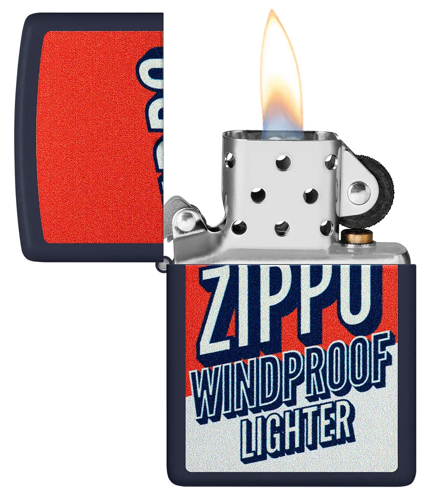 Diseño de bloques de color de Zippo