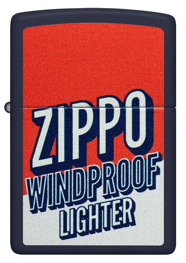 Diseño de bloques de color de Zippo