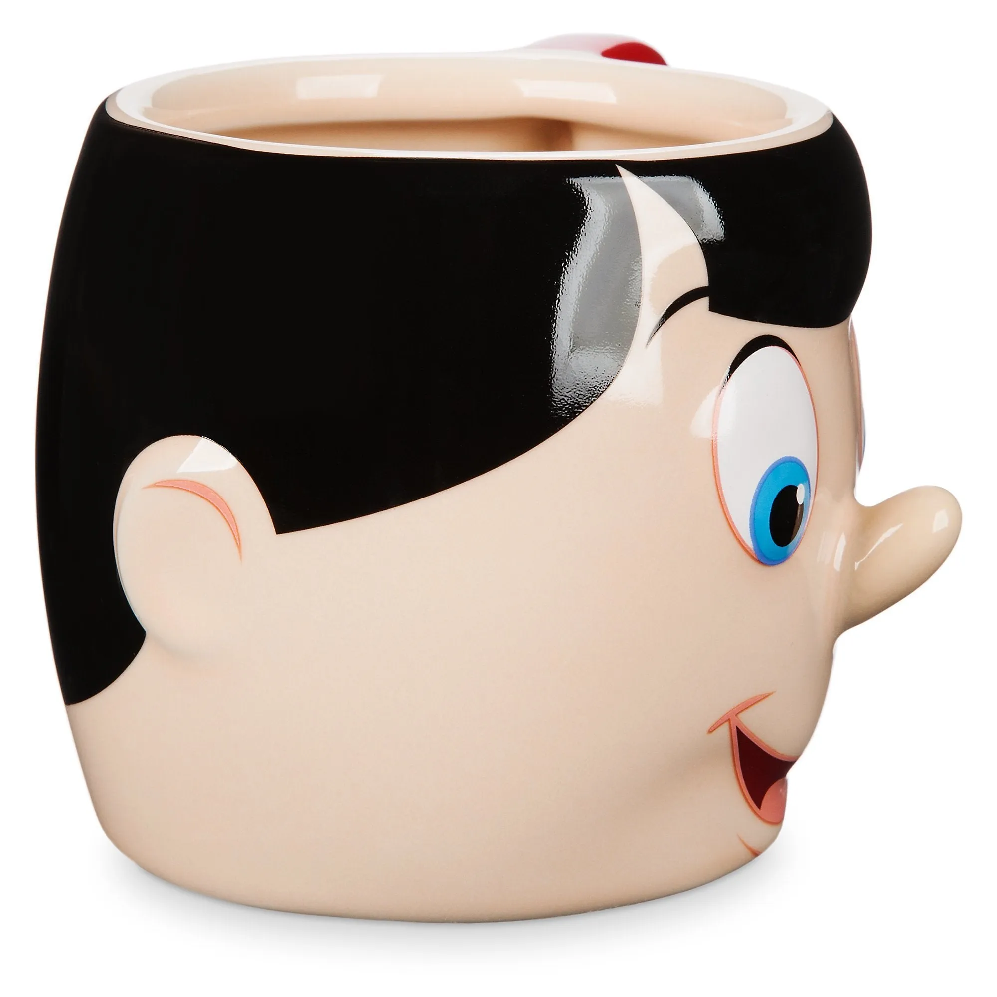 Disney Pinocchio Face Figural Mug