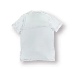 Ditmas Performance Fitted Split Hem Tee - White