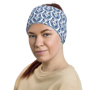 Diverse Panda Blue Lighter Themed Light Blue Neck Gaiter/ Head Wrap