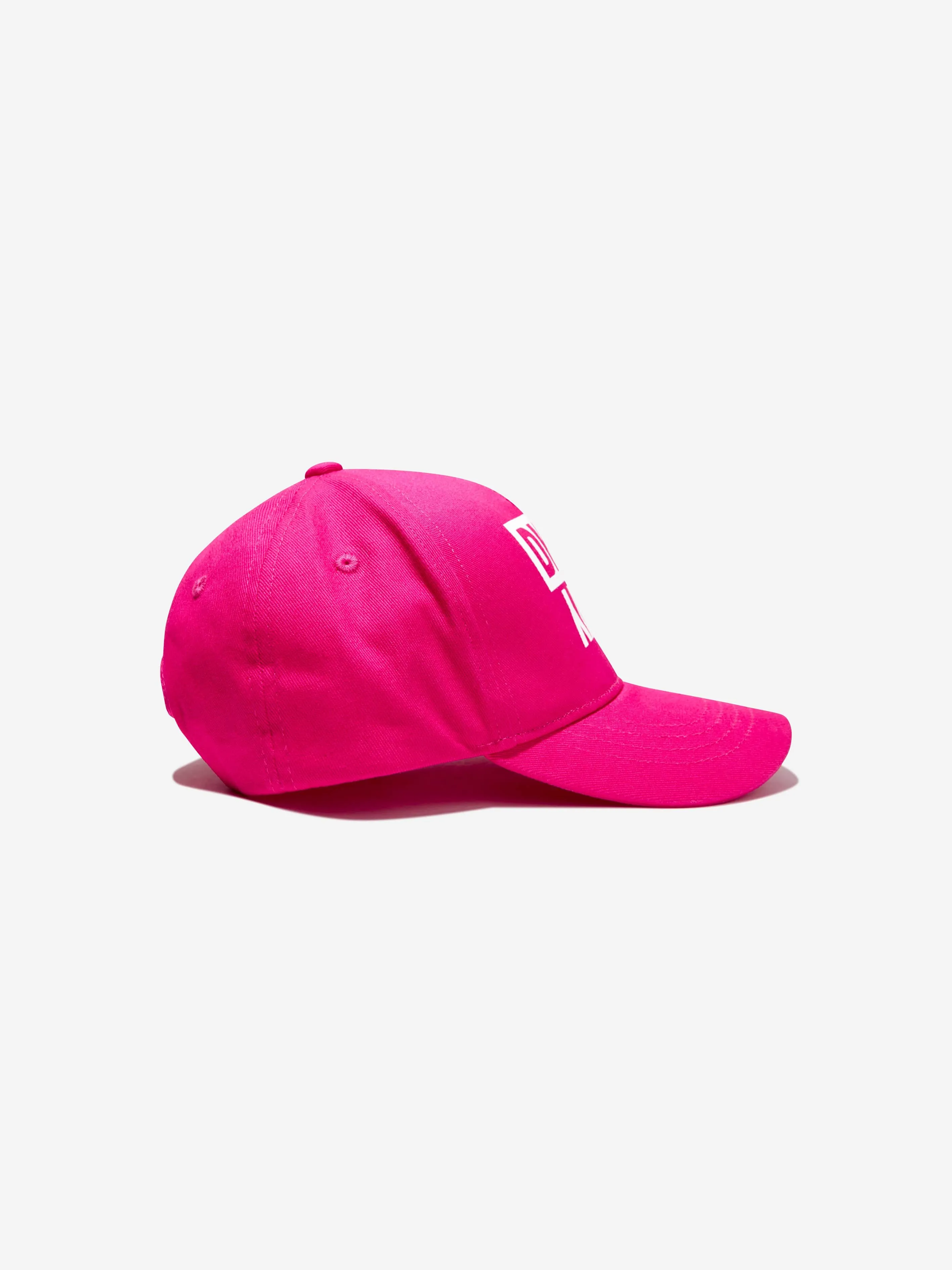 DKNY Girls Logo Cap in Pink