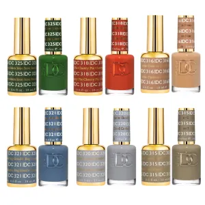 DND DC Winter Gel & Polish 6pc Bundle - Cozy Hues