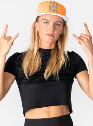 Do Epic Shit Neon Trucker Orange
