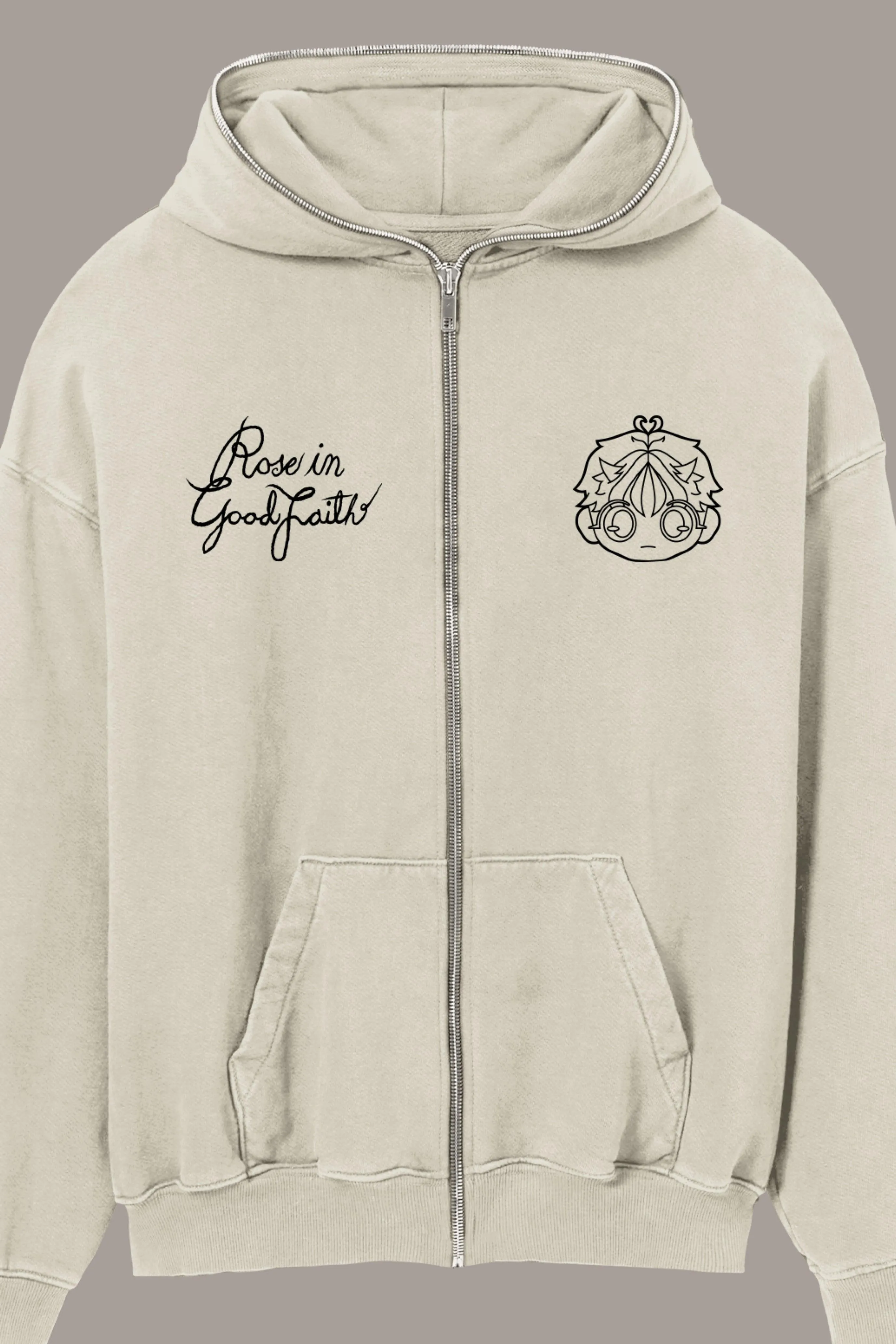 DO YOU LOVE ME ZIP HOODIE