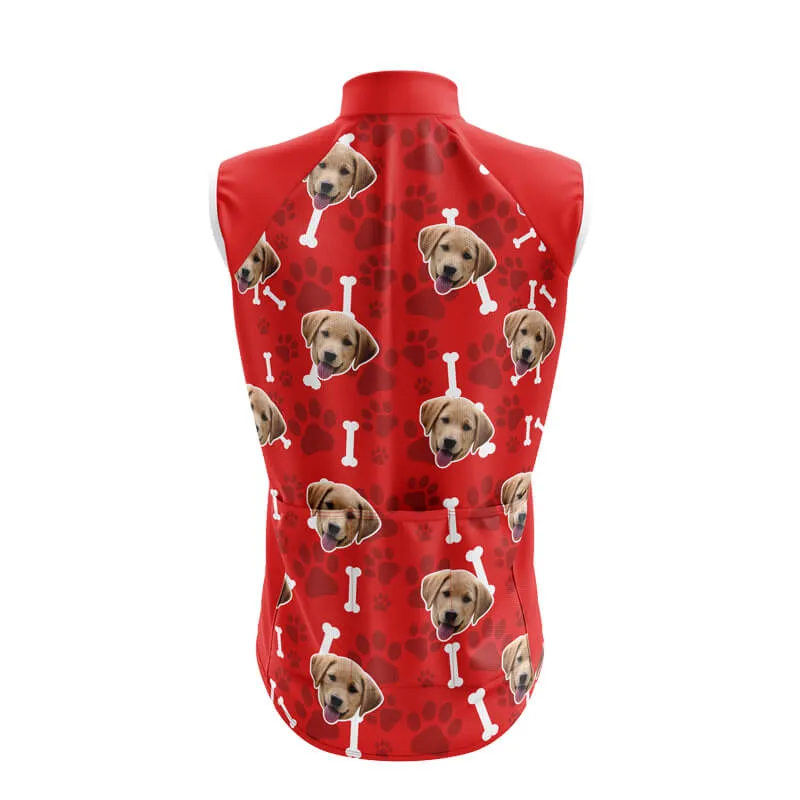Dog Custom Face Club Jerseys (Red)