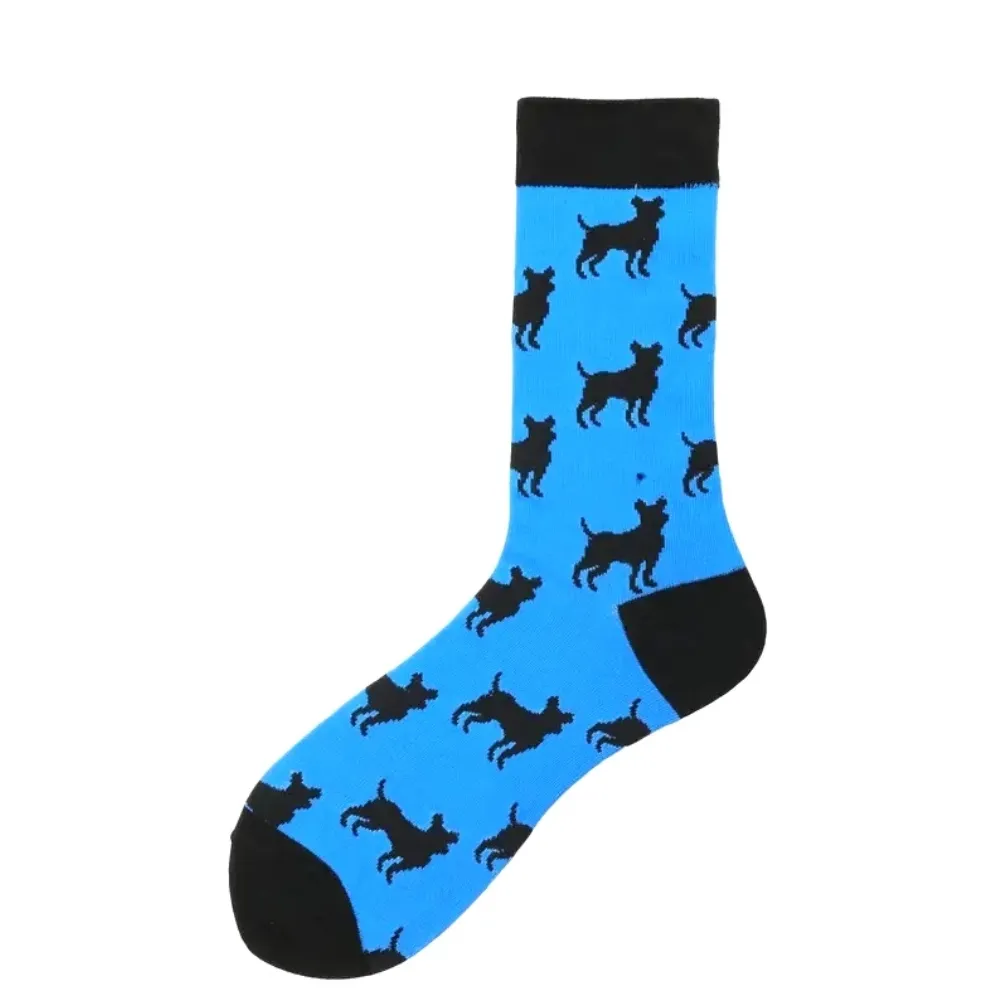 Dog Pattern Socks from the Sock Panda (Adult Large - Men's Shoe Sizes 8-12)