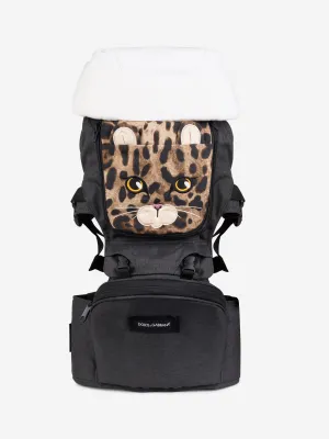 Dolce & Gabbana Baby Leopard Carrier in Brown