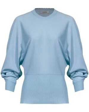 Dorothee Schumacher Essential Ease Pullover Aqua Blue