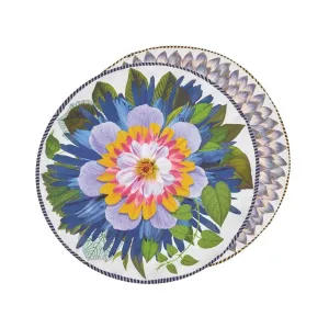 Double sided pillow FLORIBUNDA RUISEEAU cotton satin