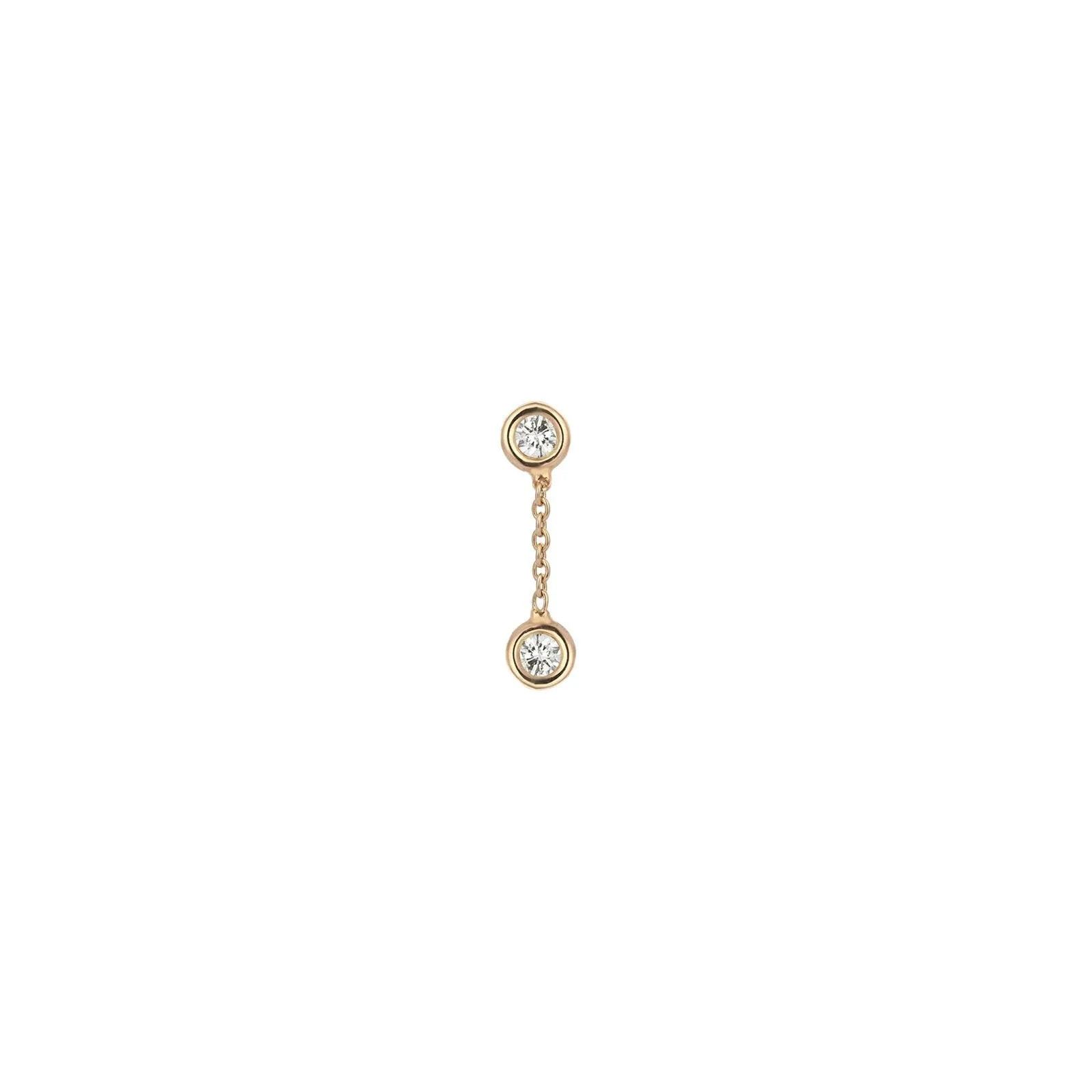 Double Solitaire Sallantılı Küpe
