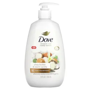 Dove Advanced Care Liquid Hand Soap Shea Butter and Warm Vanilla, 355 ml