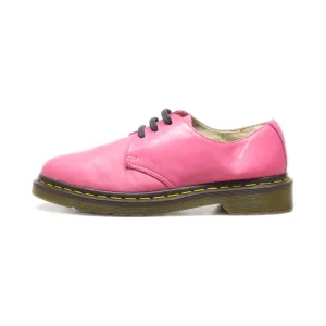 Dr. Martens Lace Ups Leather Pink Colour For Women