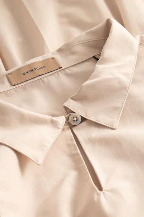 DREW DRESS BEIGE