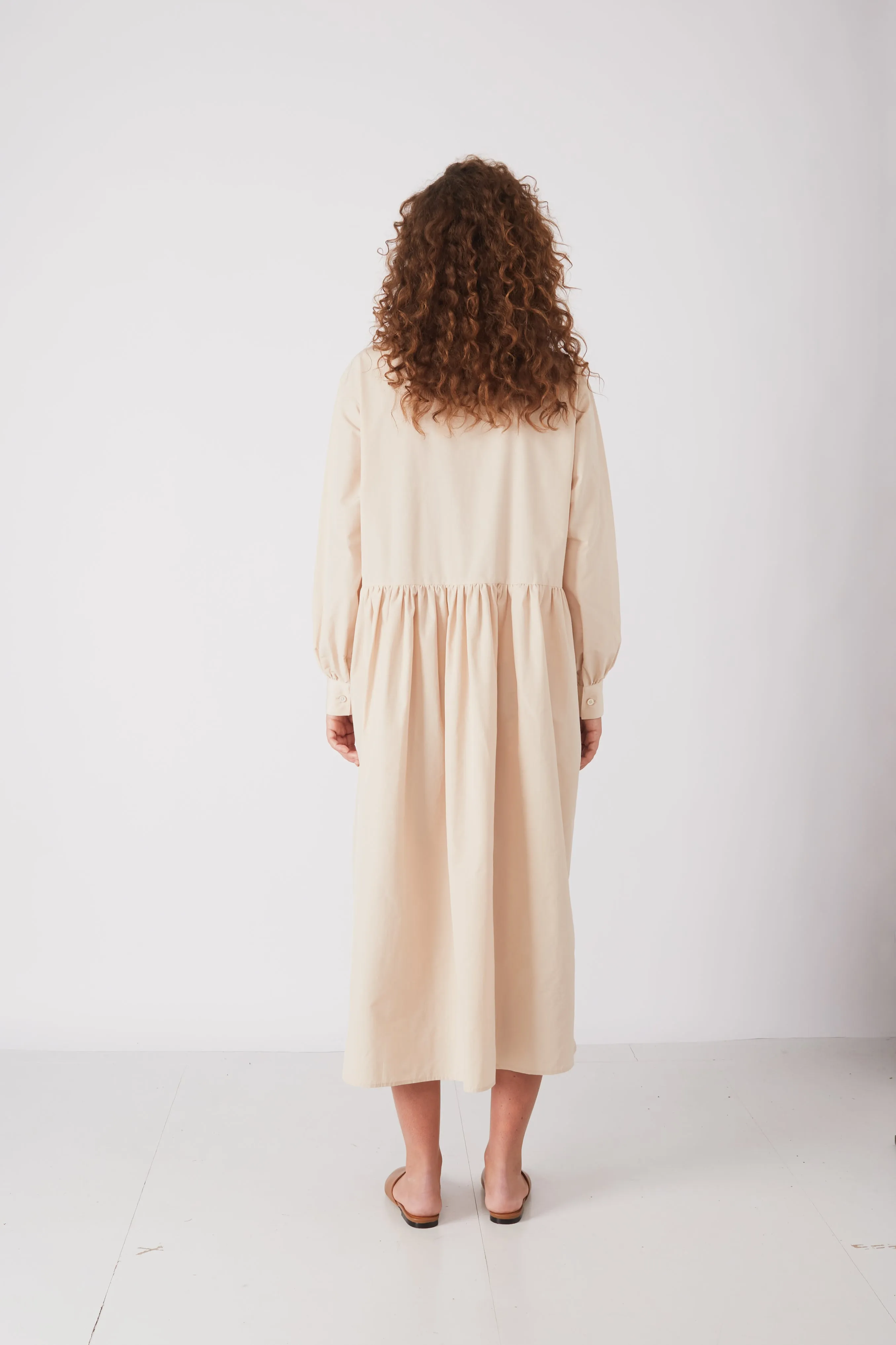 DREW DRESS BEIGE