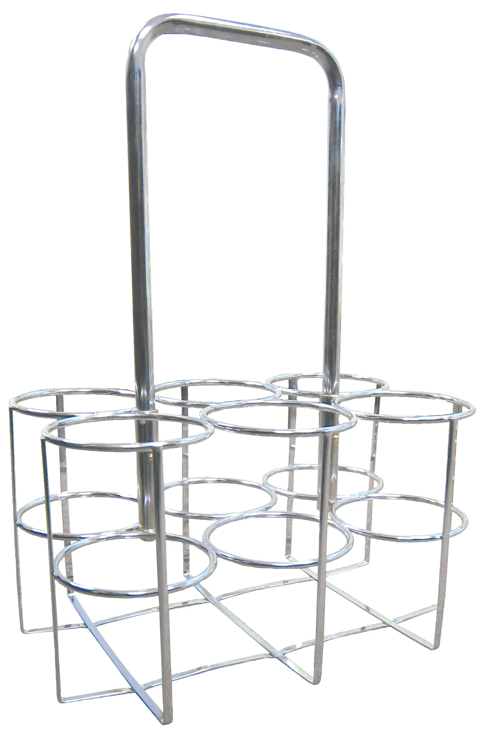 Drive Medical 18148 6 Cylinder Oxygen Carrier, M9 Cylinders