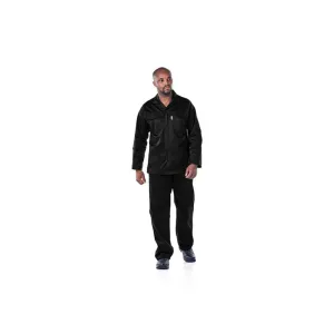 DROMEX EXECUFIT POLYCOTTON CONTI PANTS COLOUR-BLACK SIZE 34