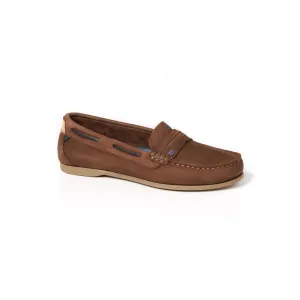 Dubarry Ladies Belize Deck Shoe - Cafe