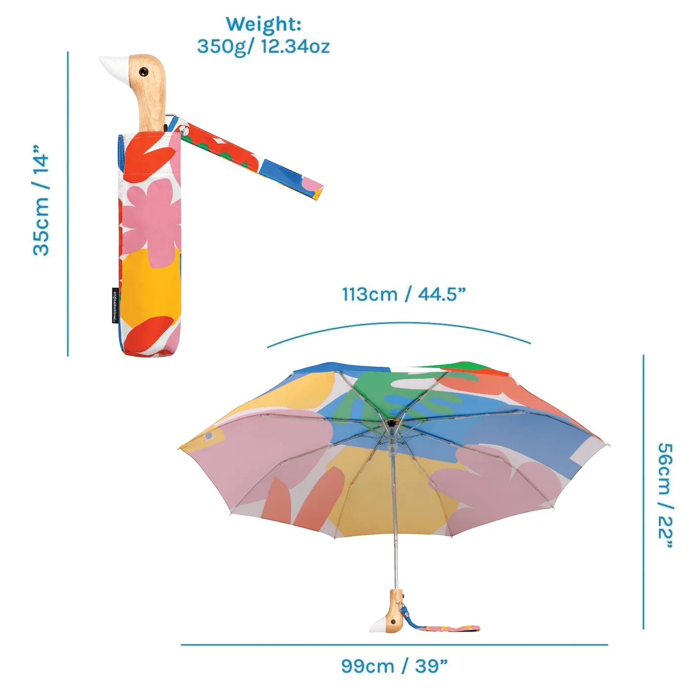 Duck Umbrella Compact | Matisse Print