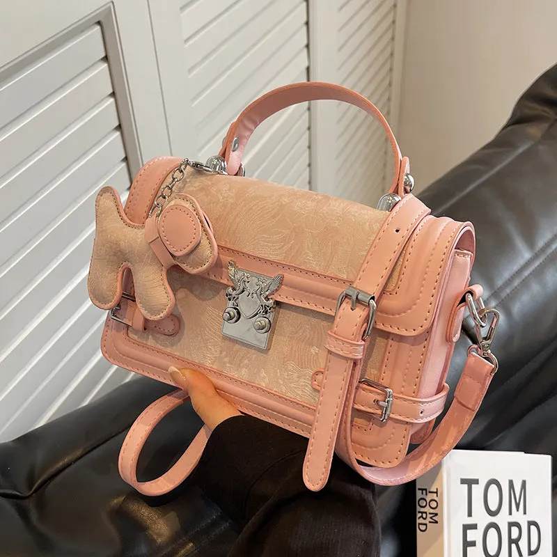 DUNNMALL High-Grade Small Bag Women's Bag  New Fashion Summer Crossbody Bag Internet Hot Versatile Handheld Small Square Bag