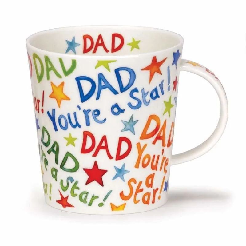 Dunoon Lomond Dad You're A Star Mug