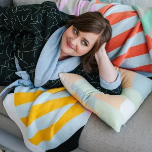 Dusen Dusen Stripe Throw