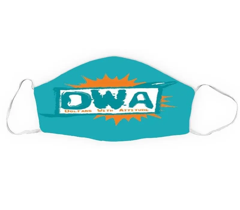 DWA sublimated face Mask