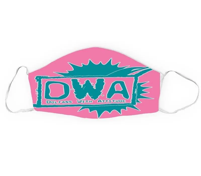 DWA sublimated face Mask