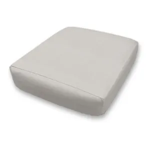 Dyed Solid Cotton Slub Custom Elastic Fitted Cushion Cover, Protective Couch Cushion Cover, Replacement Cushion Cover
