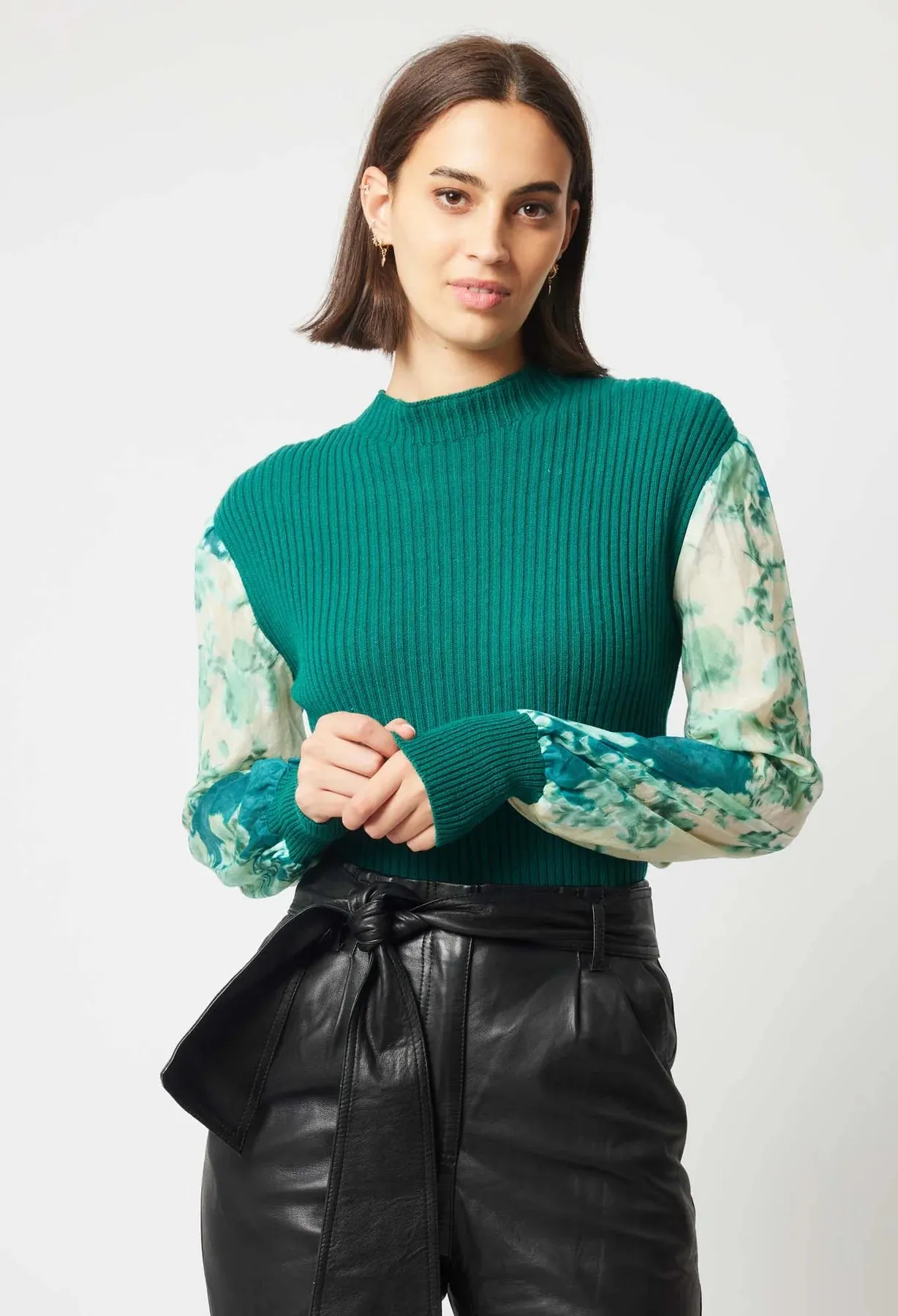 DYNASTY MERINO WOOL KNIT | Jade