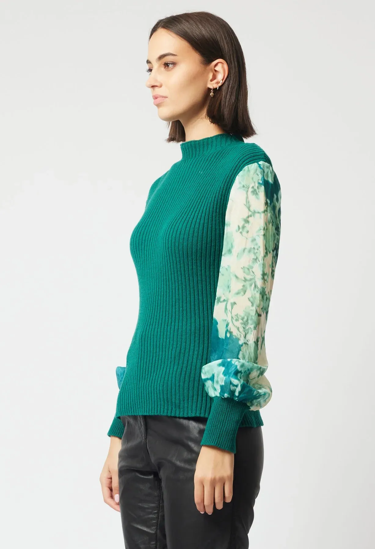 DYNASTY MERINO WOOL KNIT | Jade