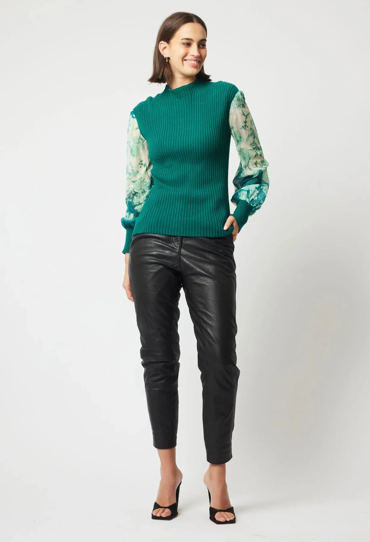 DYNASTY MERINO WOOL KNIT | Jade