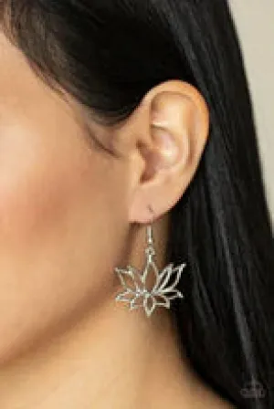 Earrings Lotus Ponds - Silver Earrings FINAL