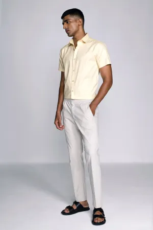 Easy Linen Harbor Grey Trouser