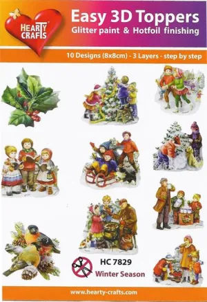 Easy3D Precut Toppers - Winter Season