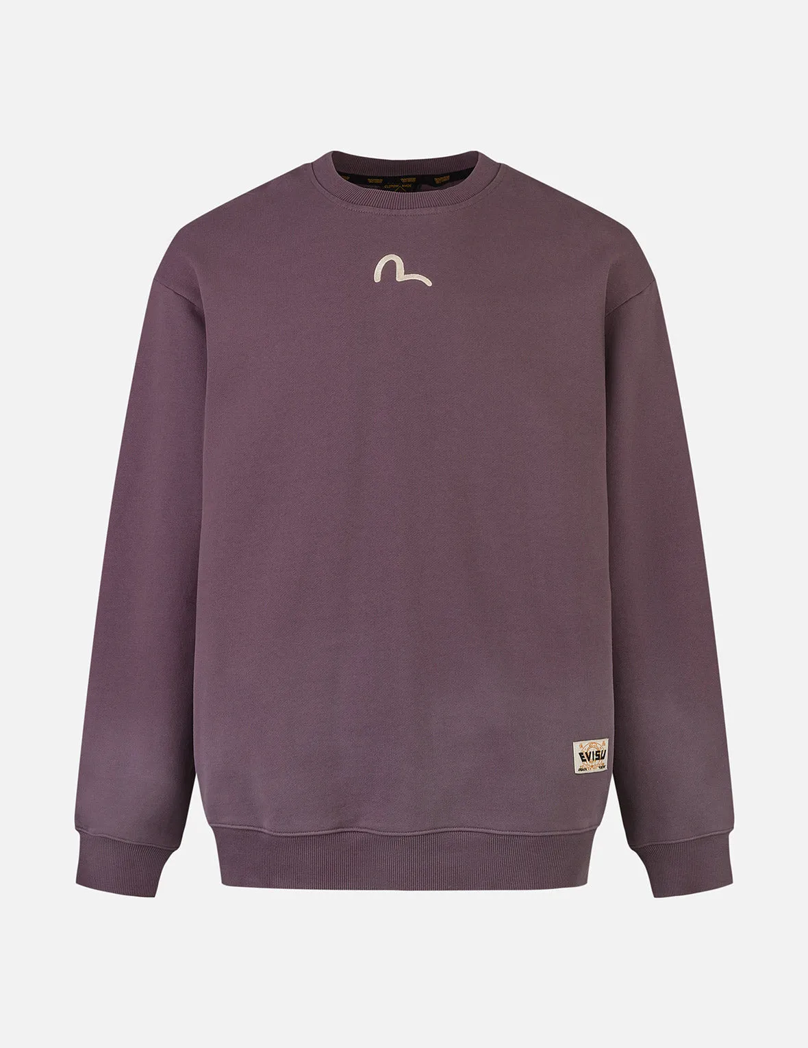 Ebisu Print and Multiple Pocket Washed Relax Fit Sweatshirt