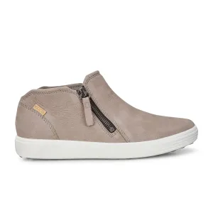ECCO Soft 7 Low Ankle Boot (Women) - Warm Grey/Powder
