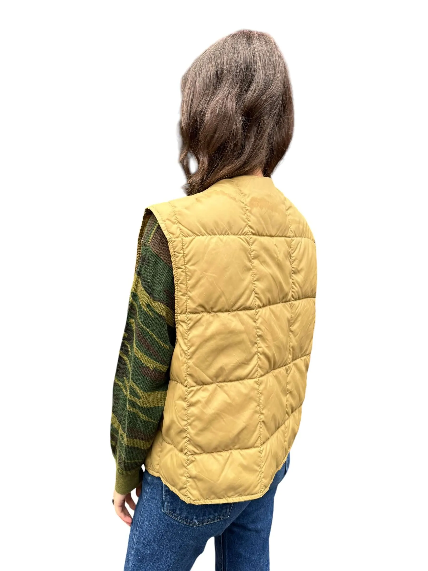 Eddie Bauer Down Filled Liner Vest L