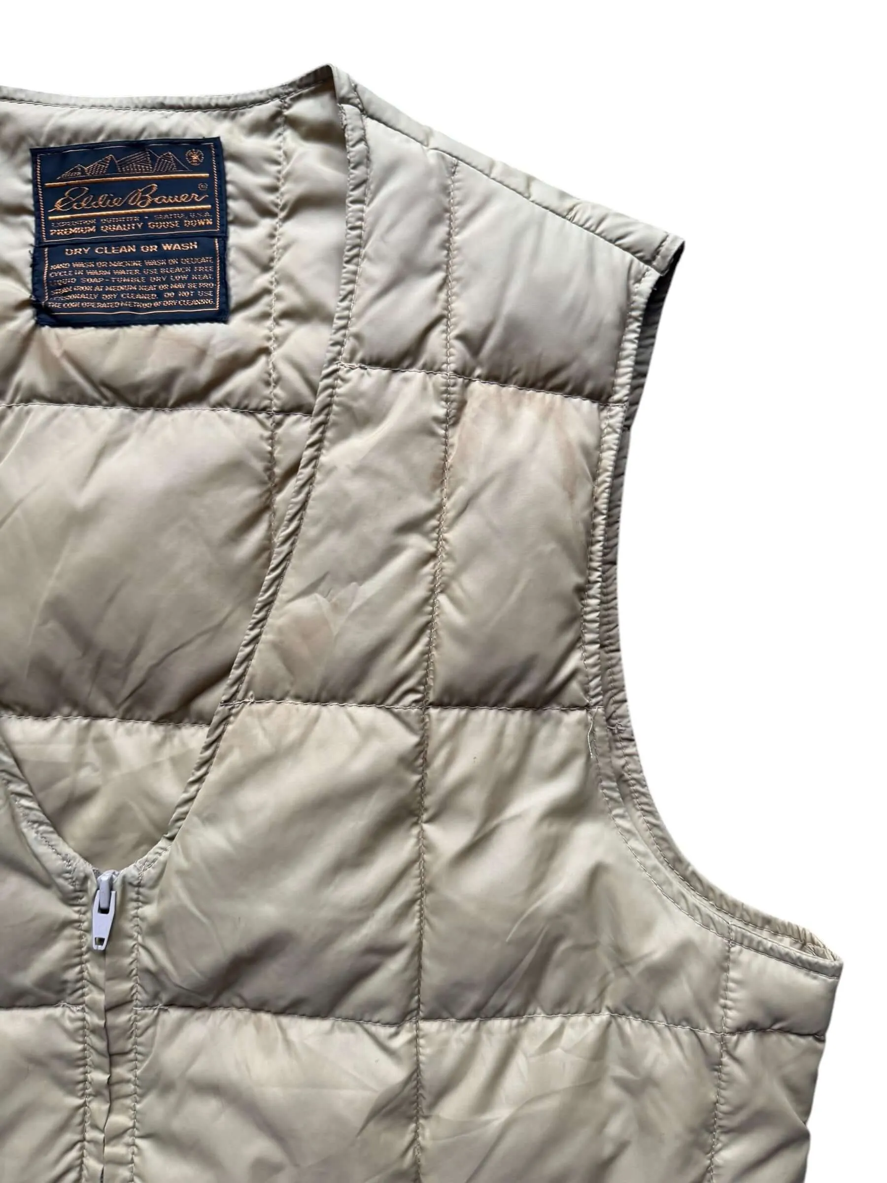 Eddie Bauer Down Filled Liner Vest L