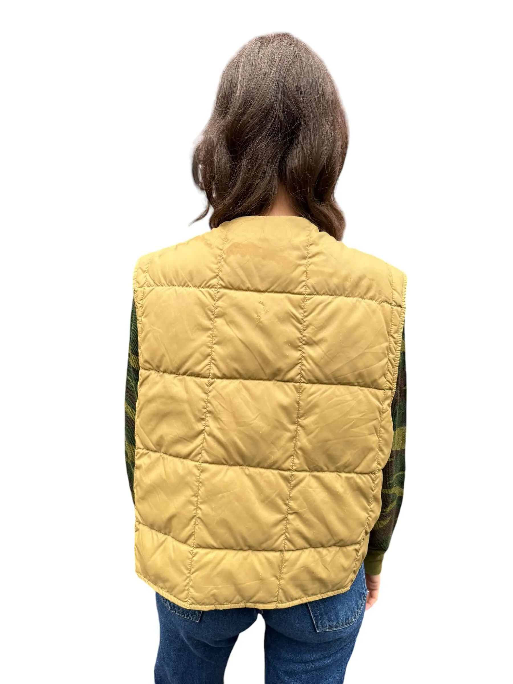 Eddie Bauer Down Filled Liner Vest L