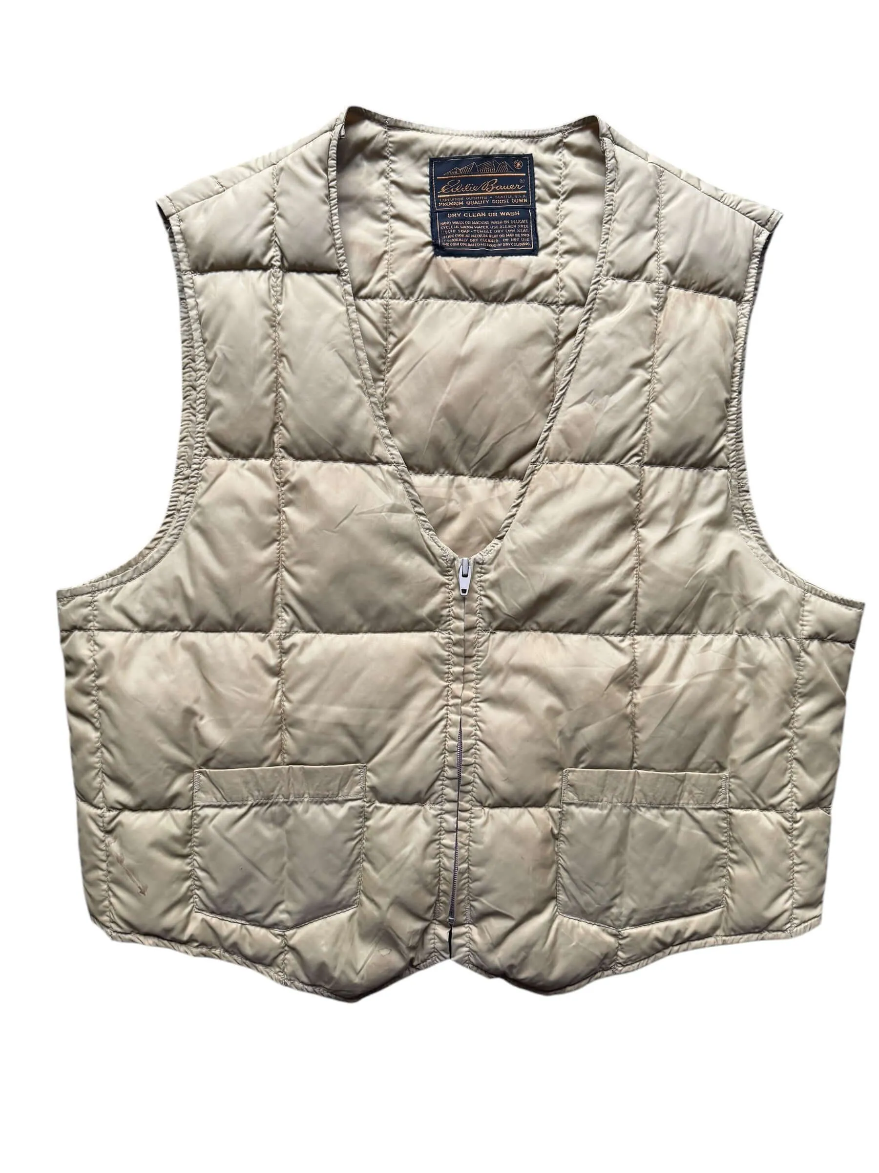 Eddie Bauer Down Filled Liner Vest L