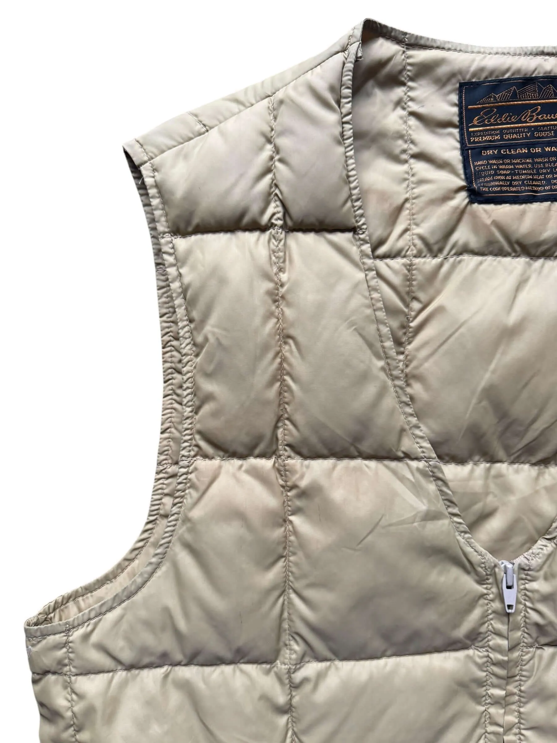 Eddie Bauer Down Filled Liner Vest L