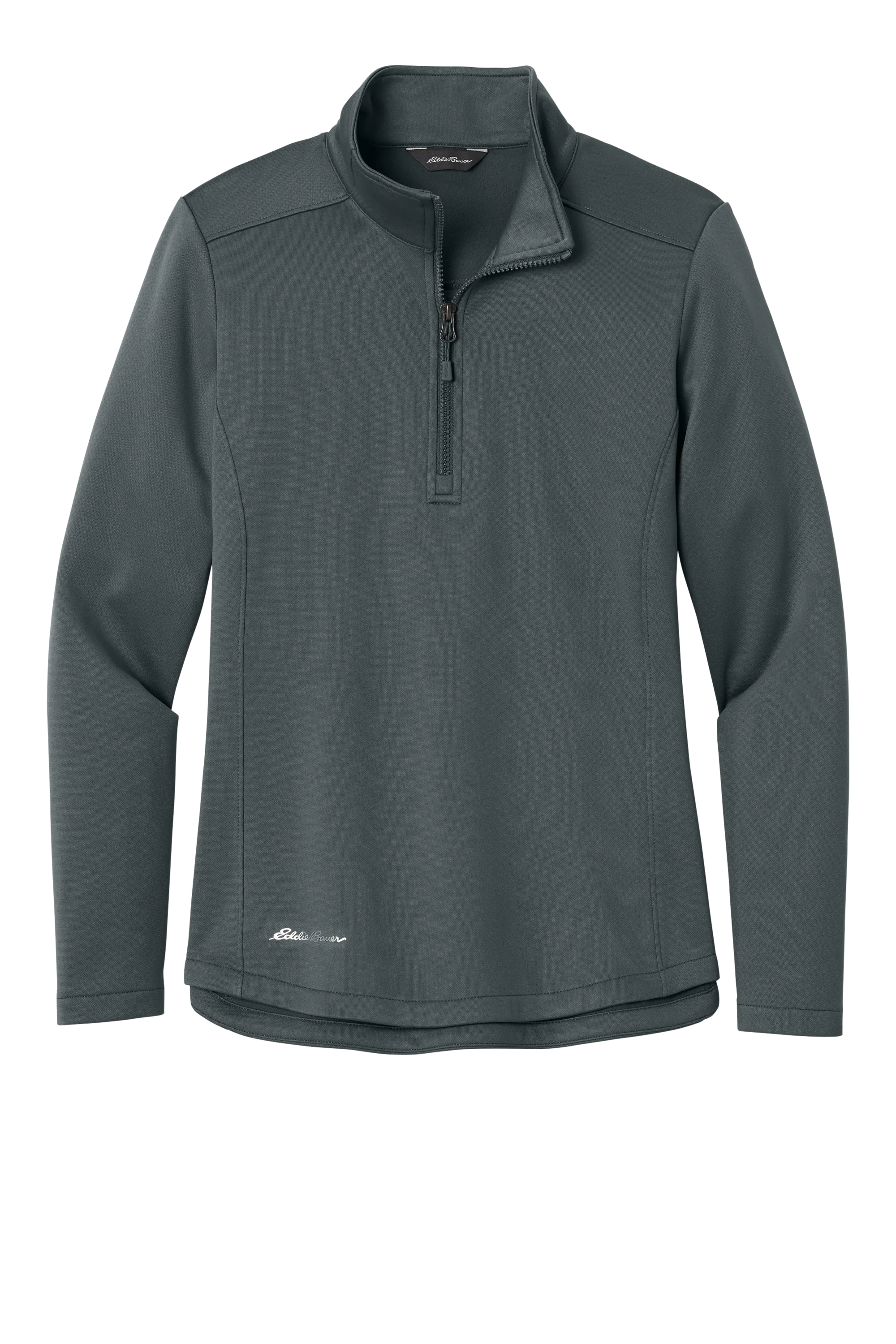 Eddie Bauer® Women’s Smooth Mid Layer Fleece 1/2-Zip - Iron Gate