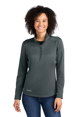 Eddie Bauer® Women’s Smooth Mid Layer Fleece 1/2-Zip - Iron Gate