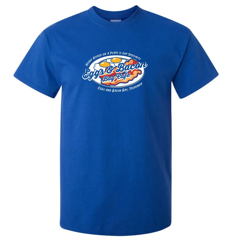 Eggs & Bacon Bay Cafe Tasmania T-Shirt (Various Colours)