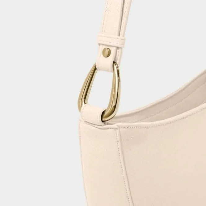 Eggshell Fara Small Shoulder Bag KLB2939