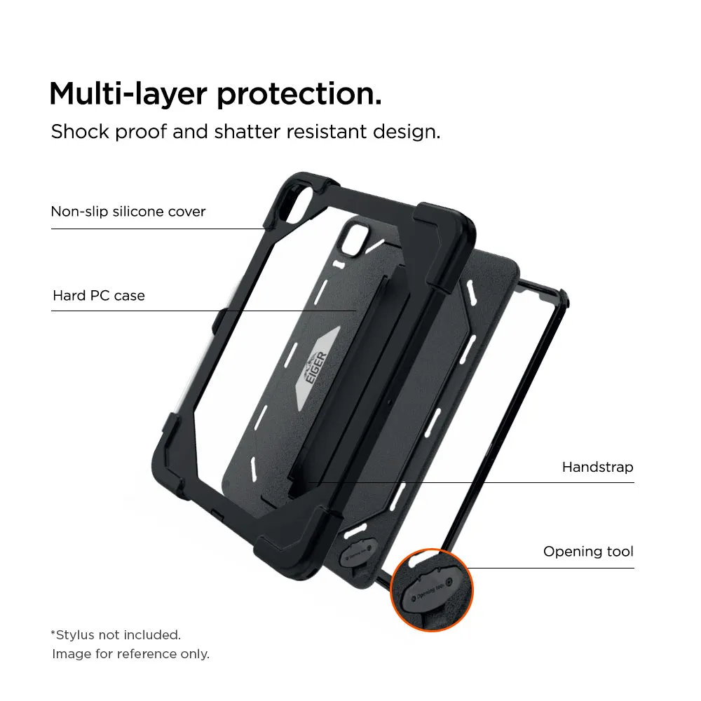Eiger Peak 4000m Case for iPad Air 13 (2024) in Black