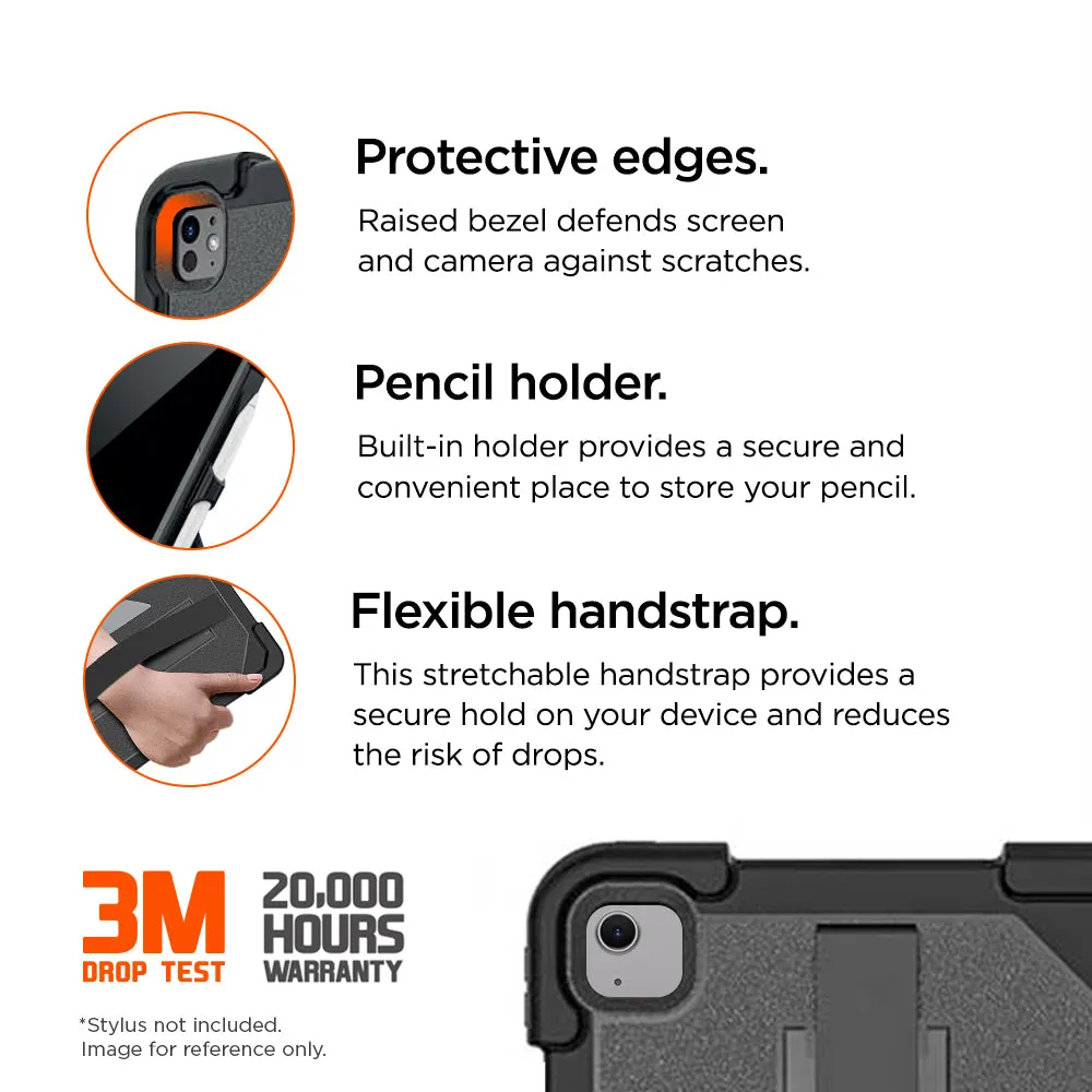 Eiger Peak 4000m Case for iPad Air 13 (2024) in Black
